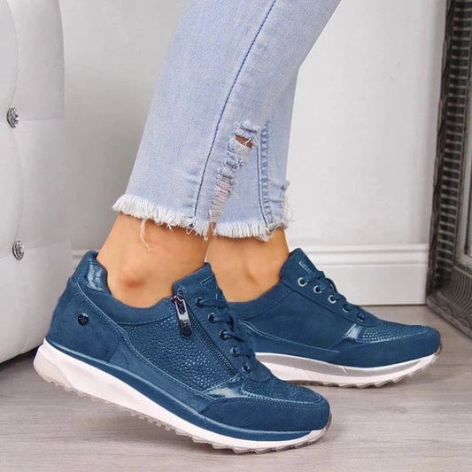 Women’s Arch Support Sneakers with Cushioned Sole and Lightweight Design
