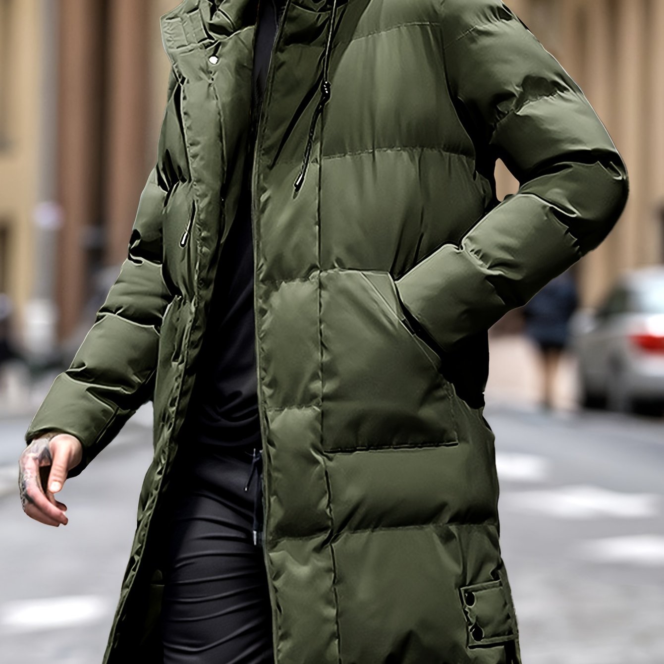 Winter Herren Jacke Urbaner Street Parka