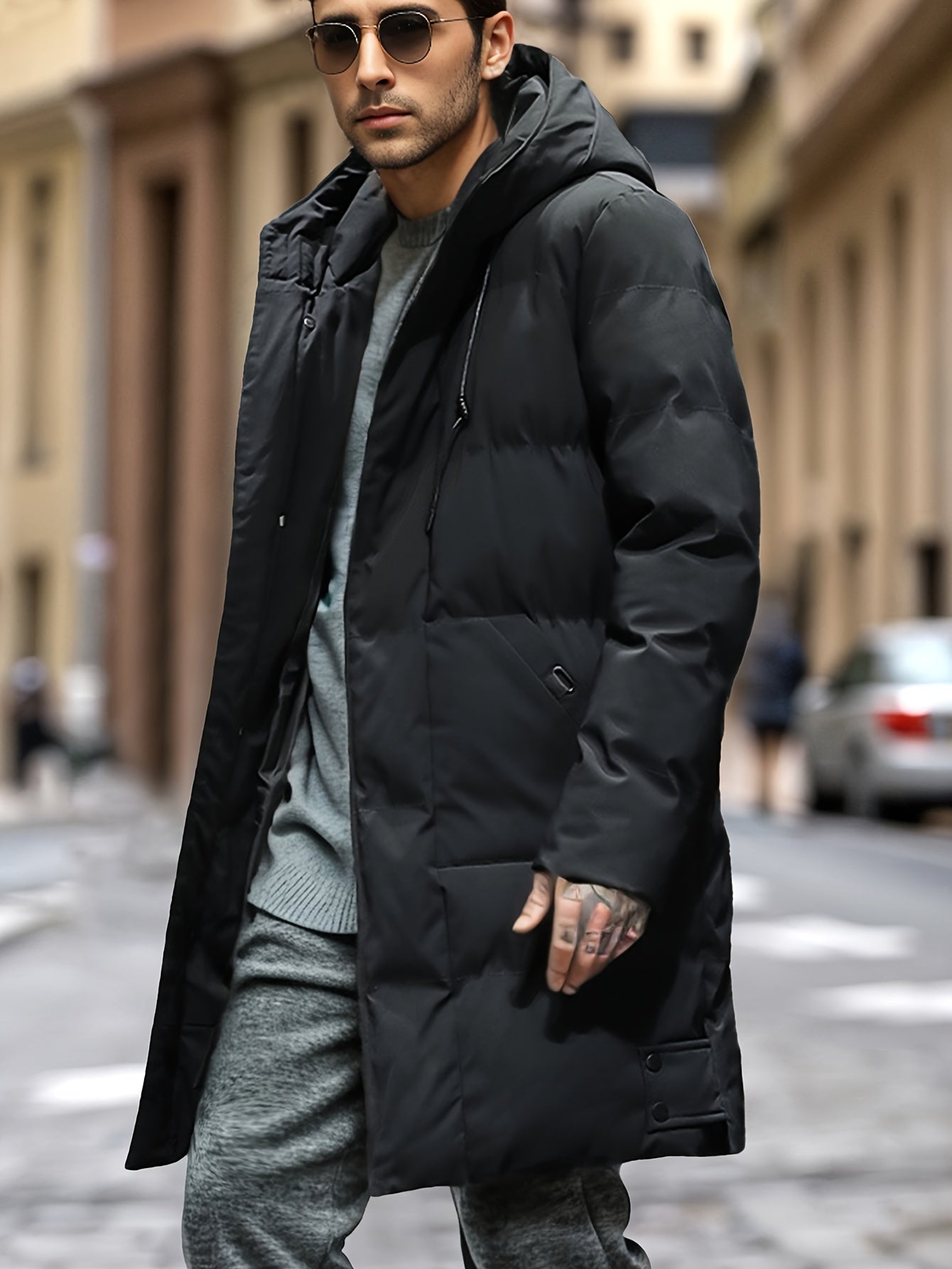 Winter Herren Jacke Urbaner Street Parka