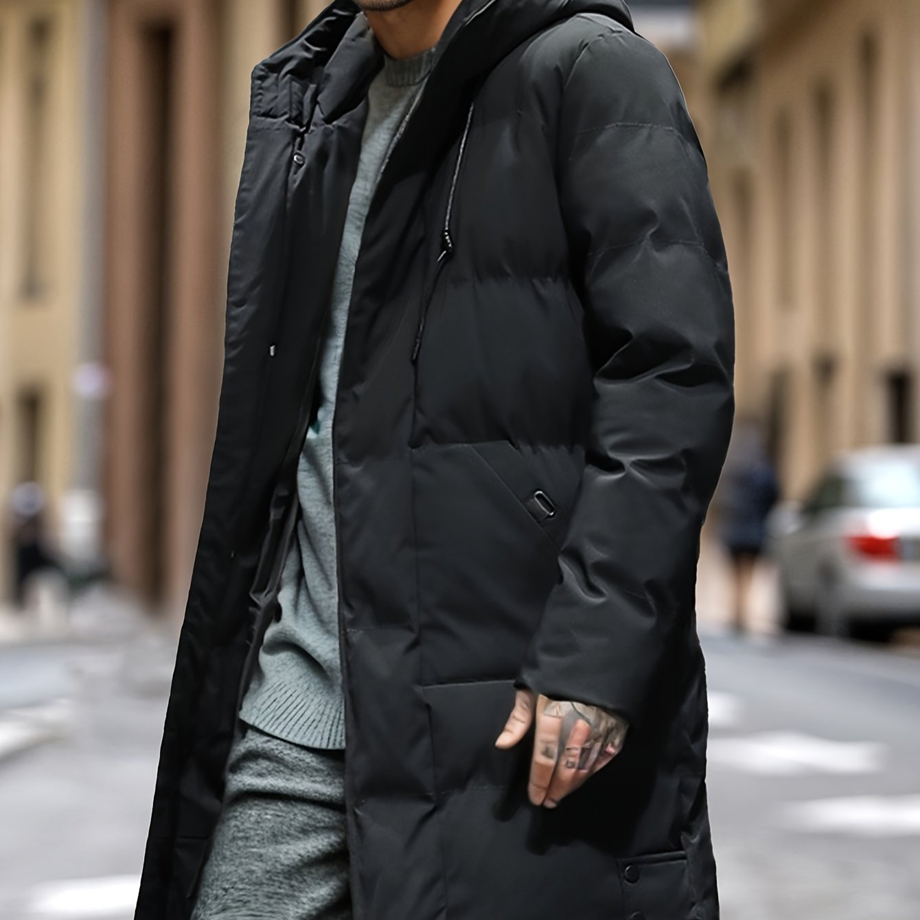 Winter Herren Jacke Urbaner Street Parka