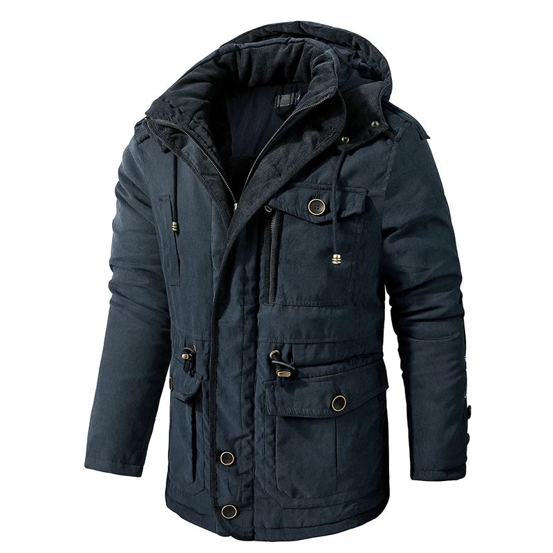 Herren Winter Bequeme Warme Schutz Jacke