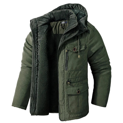 Herren Winter Bequeme Warme Schutz Jacke