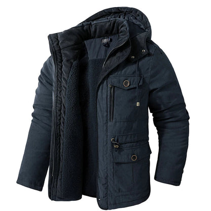 Herren Winter Bequeme Warme Schutz Jacke
