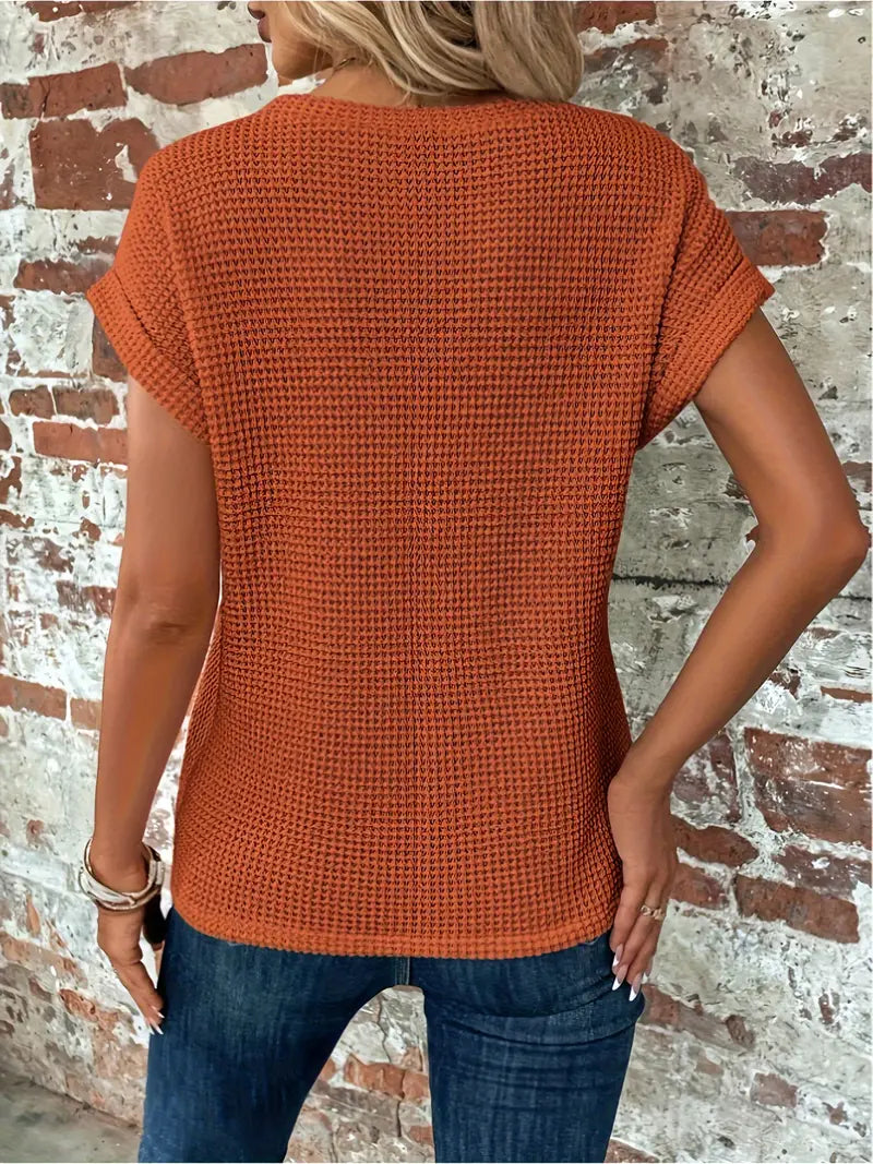 Modern Relaxed Short Sleeve T-Shirt for Women