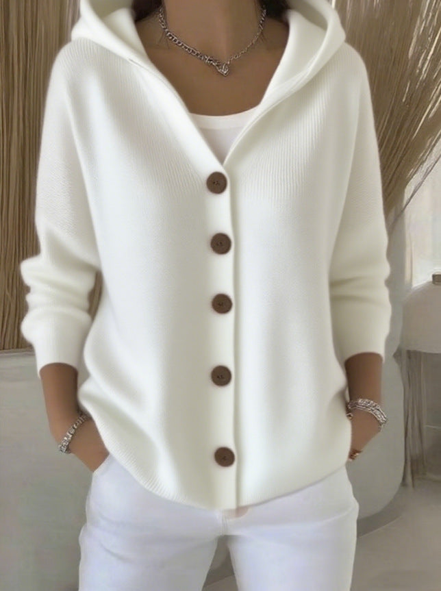 Soft Everyday Hooded Cotton Sweatshirt for Women