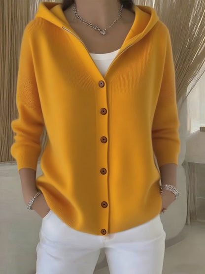 Soft Everyday Hooded Cotton Sweatshirt for Women