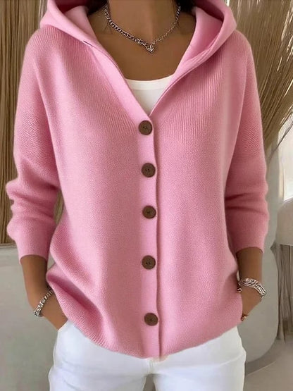 Soft Everyday Hooded Cotton Sweatshirt for Women