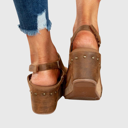 Women’s Orthopedic Platform Slingback Sandals
