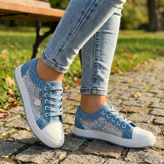 Orthopedic Women’s Lace-Up Sneakers