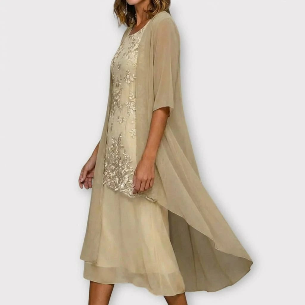 Women’s Elegant Casual Midi Dress