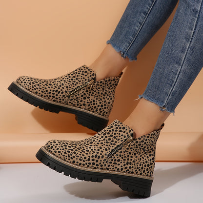Women’s Orthopedic Ankle Boots with Easy-Zip Support