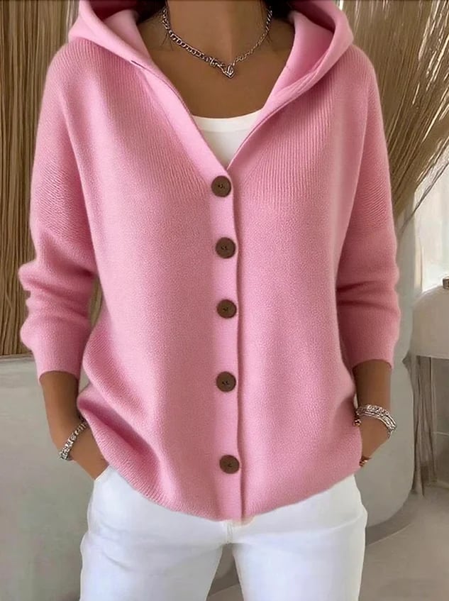 Soft Everyday Hooded Cotton Sweatshirt for Women