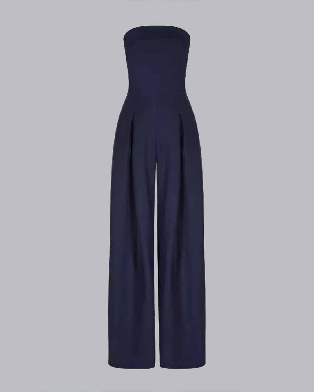 Women's Strapless Wide Leg Jumpsuit – Elegant Evening Palazzo Outfit