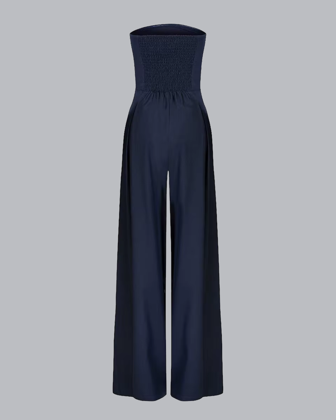 Women's Strapless Wide Leg Jumpsuit – Elegant Evening Palazzo Outfit