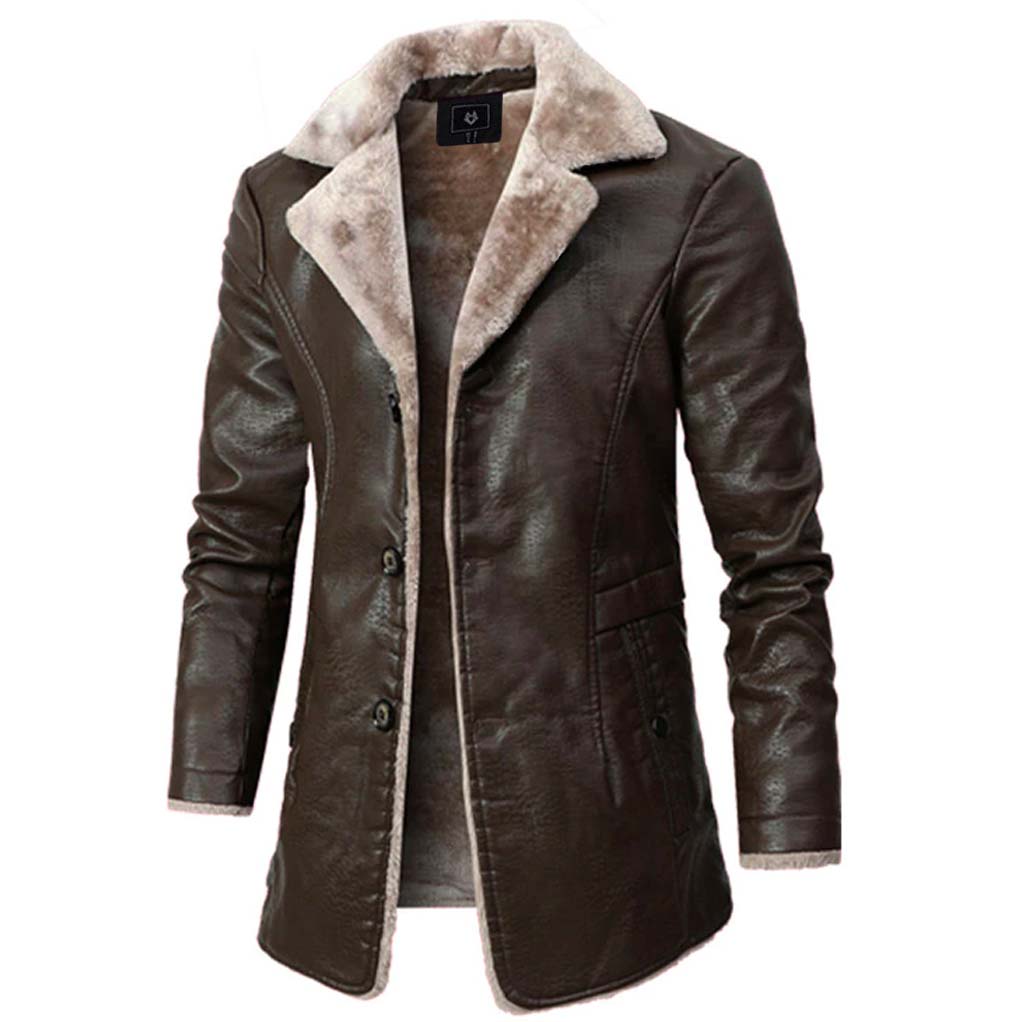 Herren Winter Revers Design Jacke
