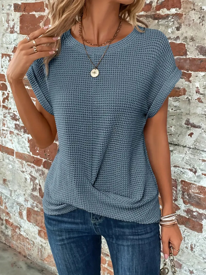 Modern Relaxed Short Sleeve T-Shirt for Women