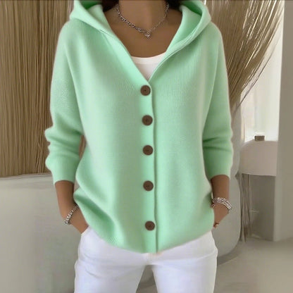Soft Everyday Hooded Cotton Sweatshirt for Women
