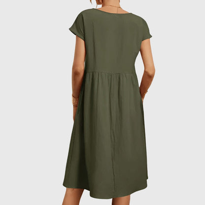 Women's Relaxed Midi Spring Dress
