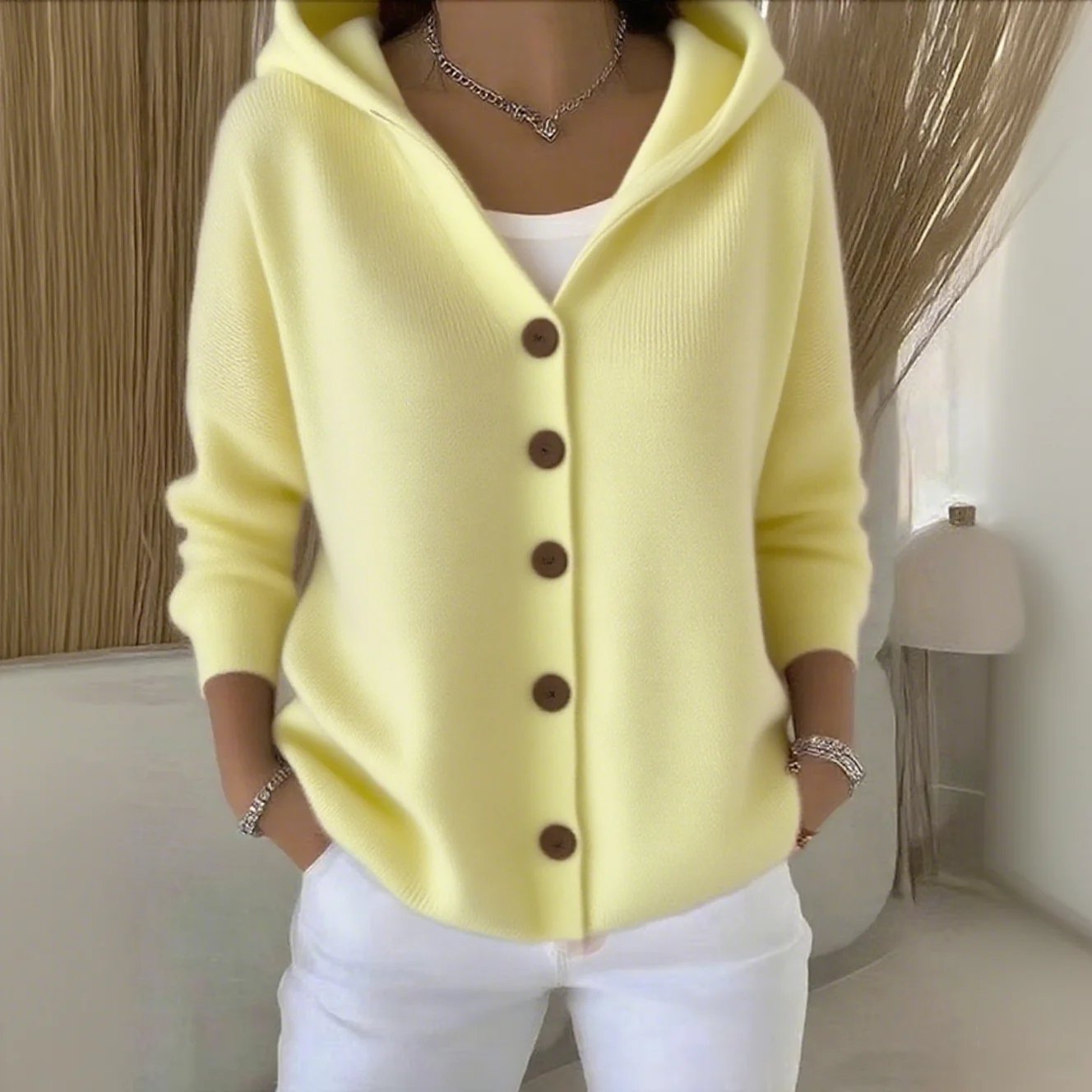 Soft Everyday Hooded Cotton Sweatshirt for Women