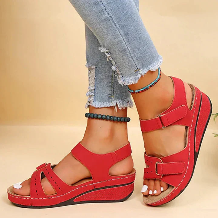 Women’s Orthopedic Arch Support Sandals with Adjustable Straps