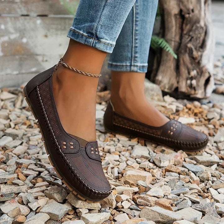 Women’s Orthopedic Slip-On Shoes with Breathable Design