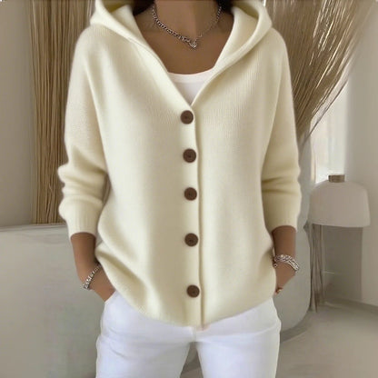Soft Everyday Hooded Cotton Sweatshirt for Women