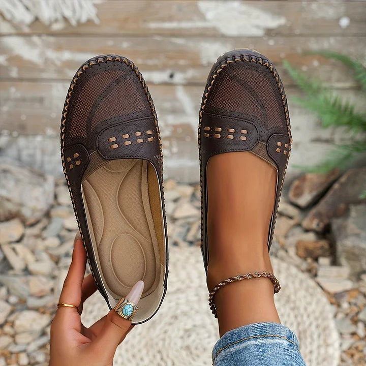 Women’s Orthopedic Slip-On Shoes with Breathable Design
