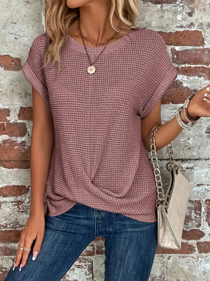 Modern Relaxed Short Sleeve T-Shirt for Women