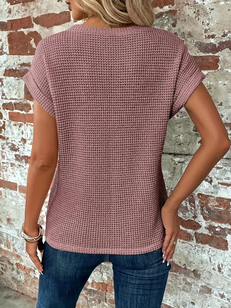 Modern Relaxed Short Sleeve T-Shirt for Women
