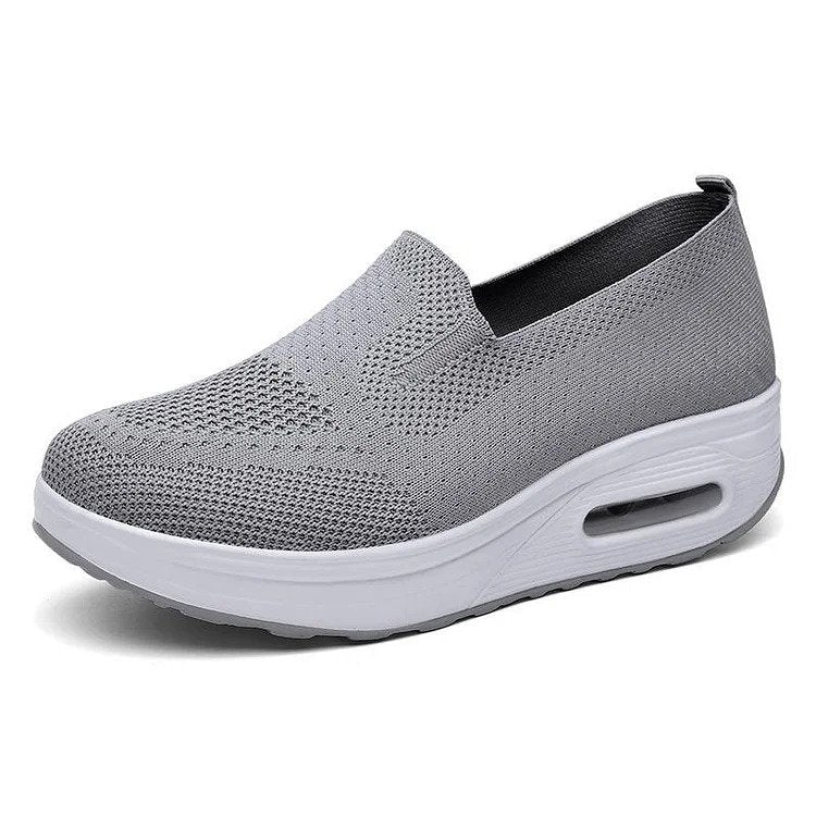 Women’s Slip-On Comfort Shoes with Breathable Knit Design