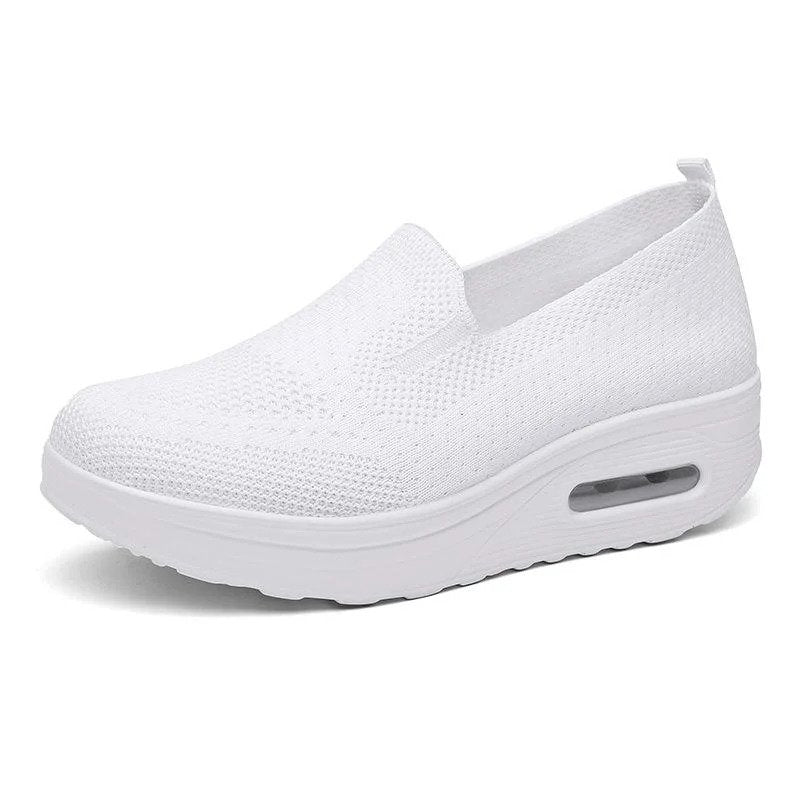 Women’s Slip-On Comfort Shoes with Breathable Knit Design