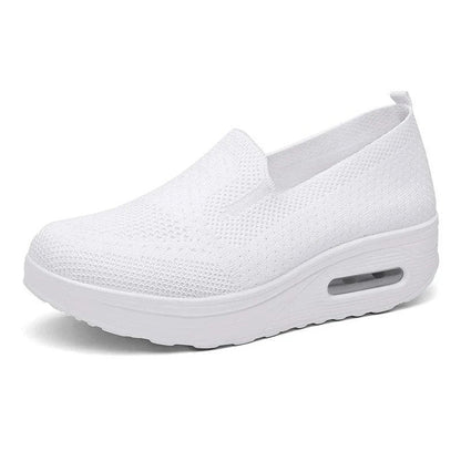 Women’s Slip-On Comfort Shoes with Breathable Knit Design