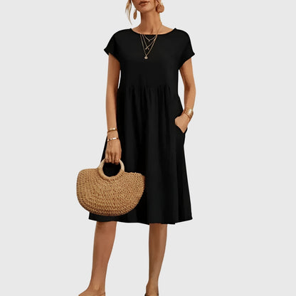 Women's Relaxed Midi Spring Dress
