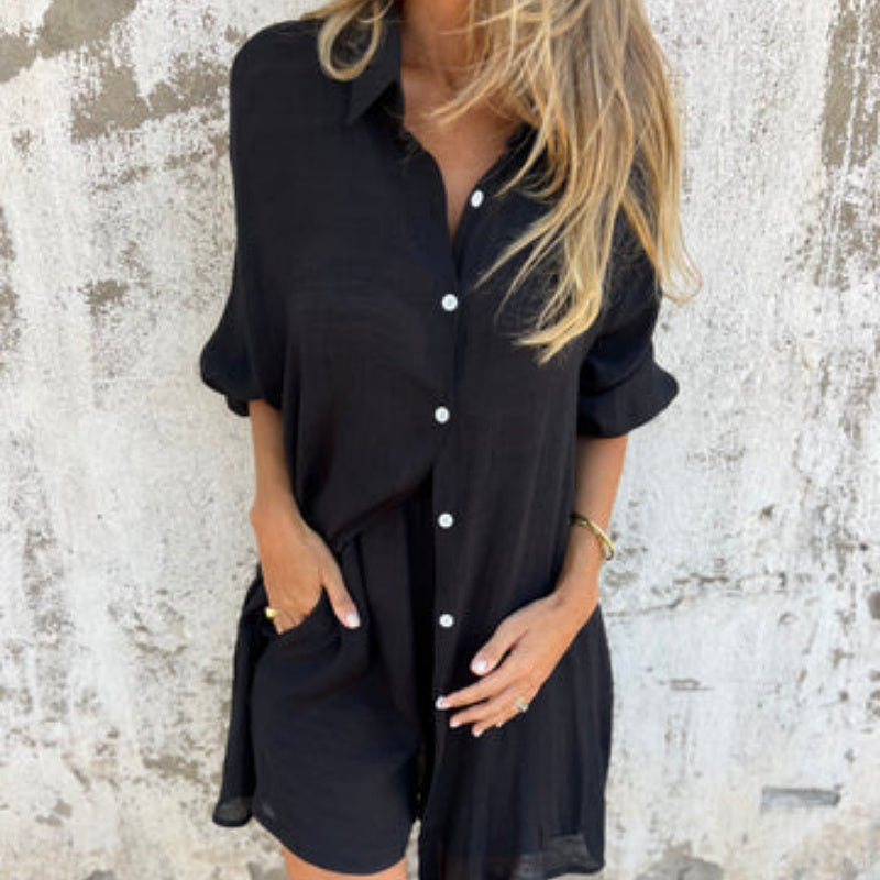 Soft Relaxed Two-Piece Casual Set for Women