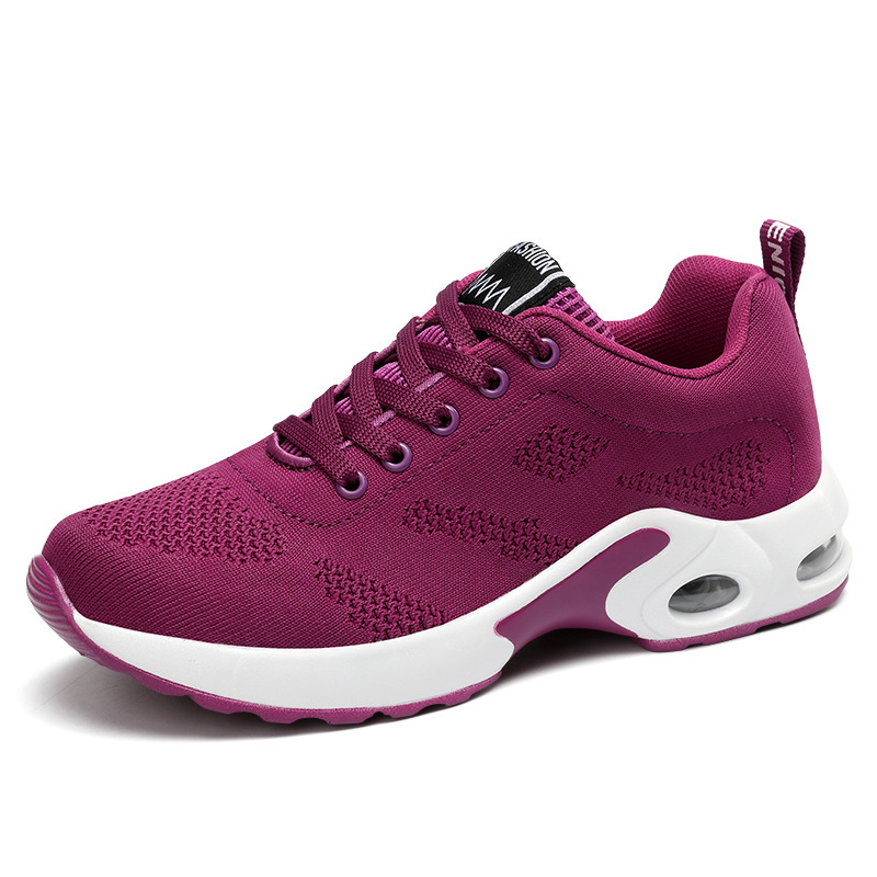 Women’s Breathable Running Shoes with Cushioned Sole and Lightweight Support