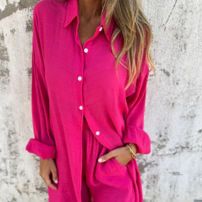 Soft Relaxed Two-Piece Casual Set for Women