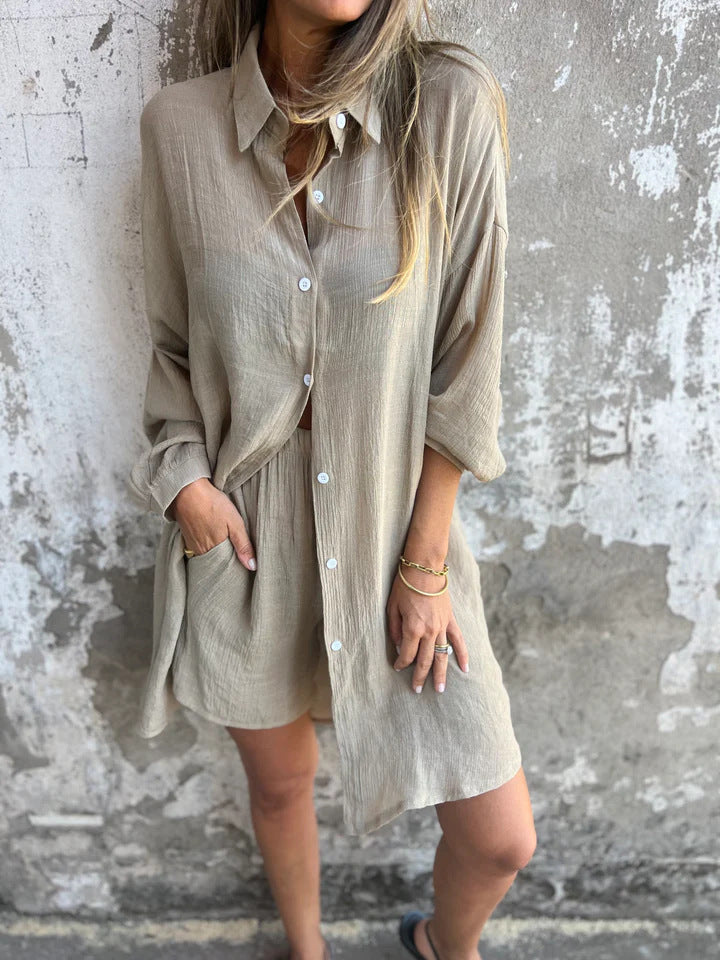 Soft Relaxed Two-Piece Casual Set for Women