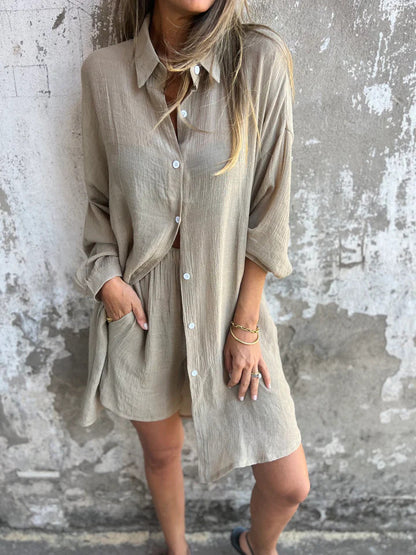 Soft Relaxed Two-Piece Casual Set for Women