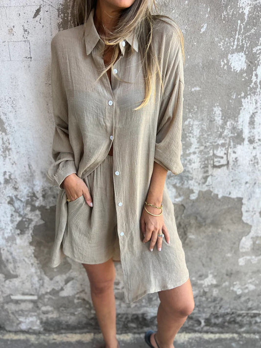 Soft Relaxed Two-Piece Casual Set for Women