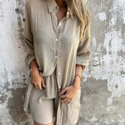 Soft Relaxed Two-Piece Casual Set for Women