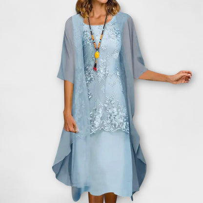 Women’s Elegant Casual Midi Dress