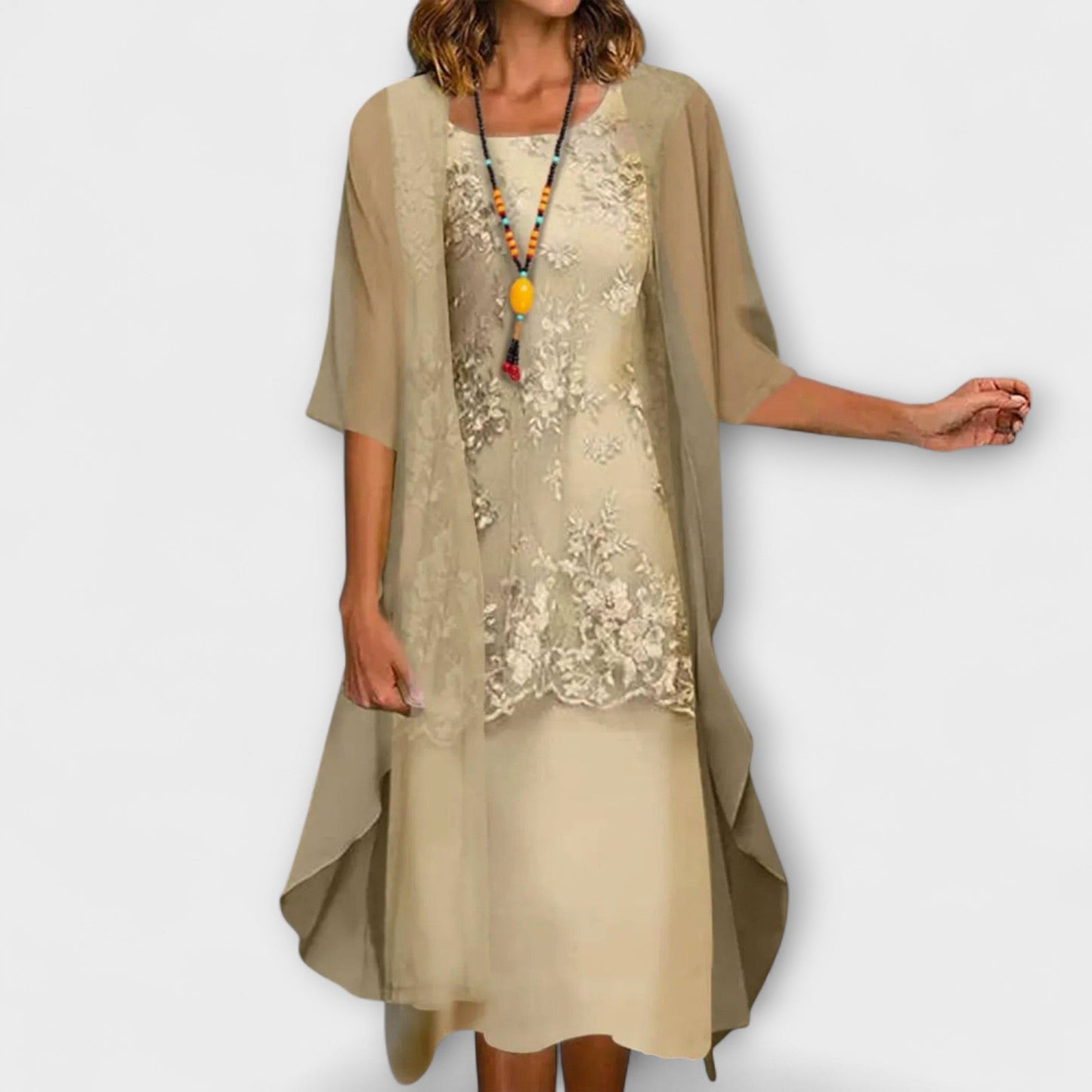 Women’s Elegant Casual Midi Dress