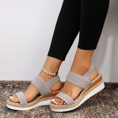 Women’s Orthopedic Comfort Sandals with Arch Support and Adjustable Straps