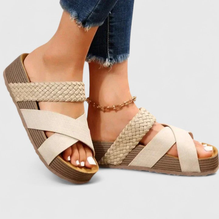 Women’s Orthopedic Platform Sandals with Arch Support