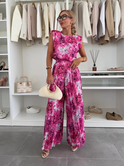 Graceful Elegant Two-Piece Outfit Set for Women