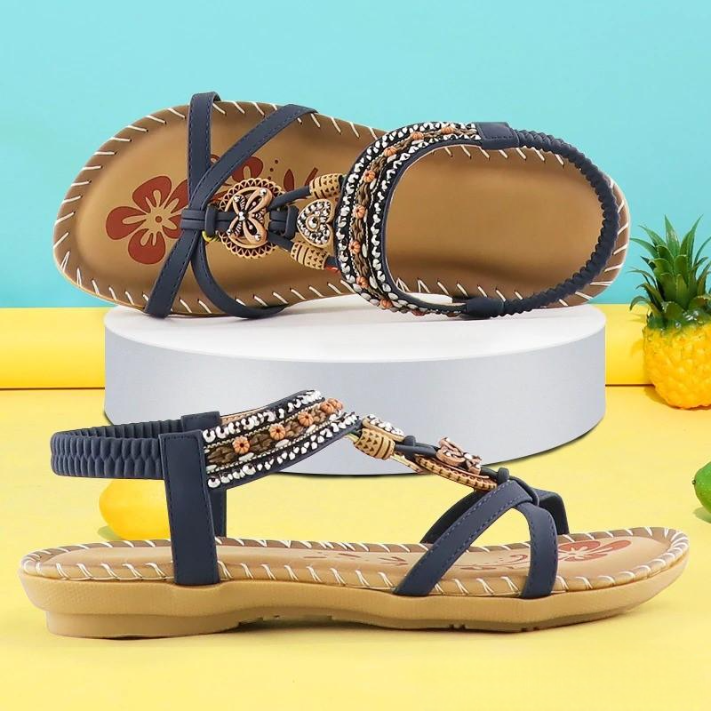 Women’s Orthopedic Strap Sandals with Cushioned Sole