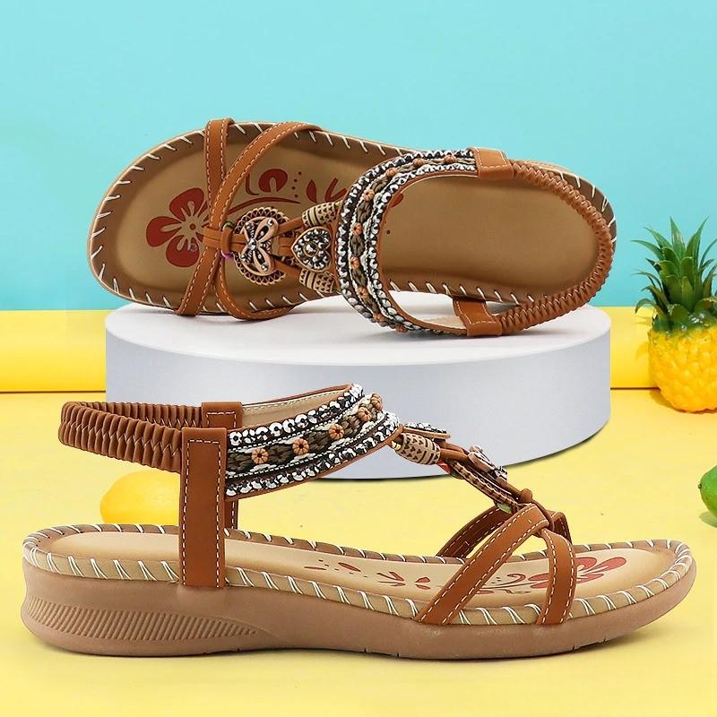Women’s Orthopedic Strap Sandals with Cushioned Sole