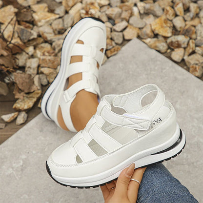 Women’s Closed Toe Sneaker Sandals with Strap Design