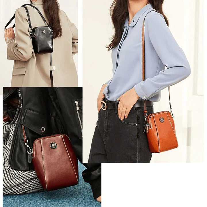 Compact Stylish Crossbody Shoulder Bag for Women