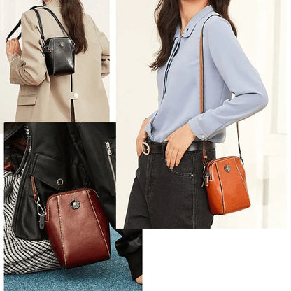 Compact Stylish Crossbody Shoulder Bag for Women